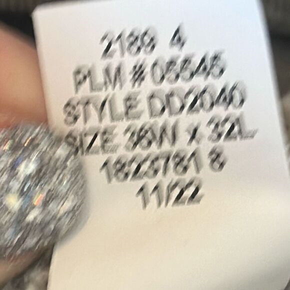 Devil Dog Gray Slim Straight Performance Jeans size 36x32 - Picture 12 of 13